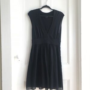 Three Dots LBD Lined lightweight cotton